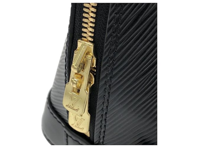 Zaino Alma Epi Louis Vuitton Nero - vista 5