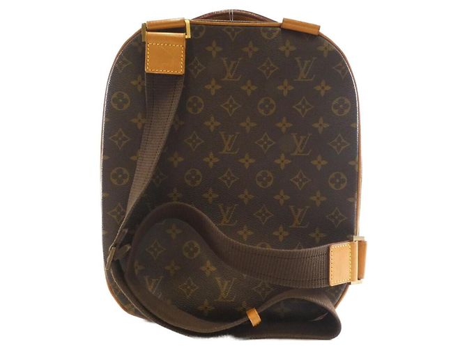 Louis Vuitton Monogram Packall Sac Ado Shoulder Bag Brown - view 2