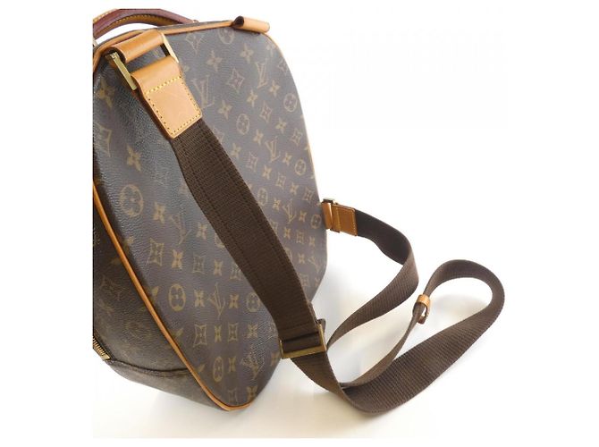 Louis Vuitton Monogram Packall Sac Ado Shoulder Bag Brown - view 7