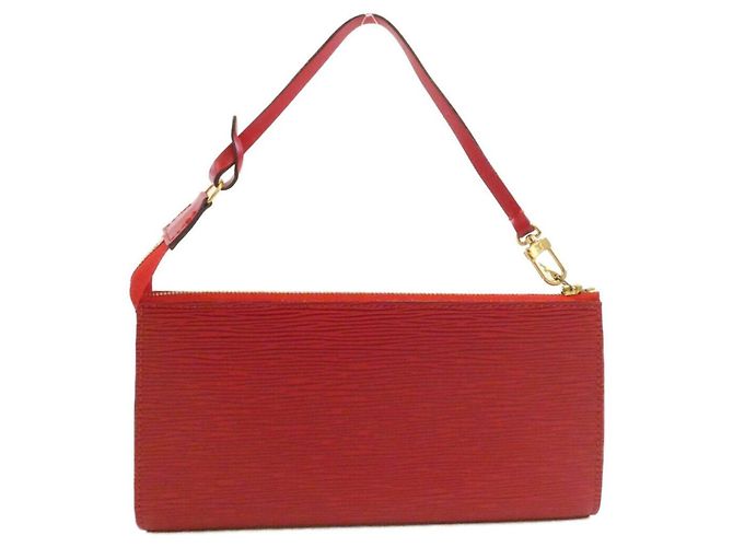 Pochette Accessori Epi Louis Vuitton Rosso - vista 2