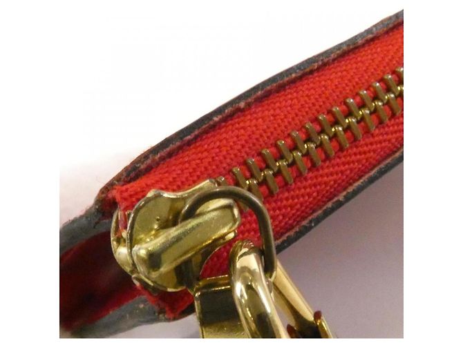 Pochette Accessori Epi Louis Vuitton Rosso - vista 5