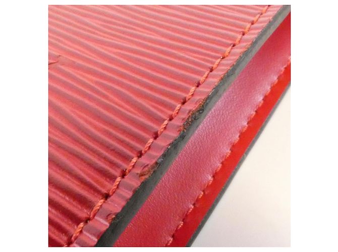 Pochette Accessori Epi Louis Vuitton Rosso - vista 6