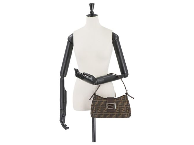 Borsa a Spalla Fendi Zucca - vista 10