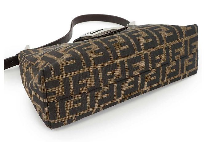 Borsa a Spalla Fendi Zucca - vista 4