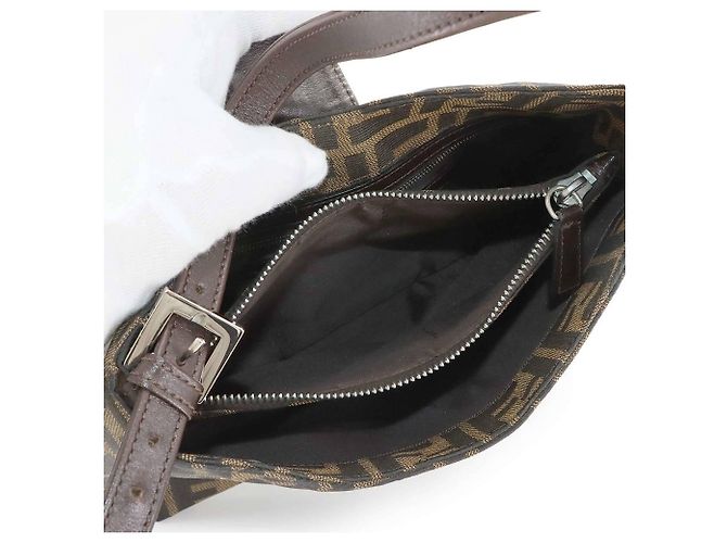 Borsa a Spalla Fendi Zucca - vista 7