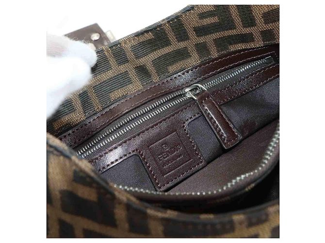Borsa a Spalla Fendi Zucca - vista 8
