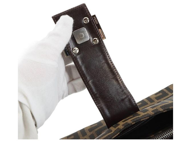 Borsa a Spalla Fendi Zucca - vista 9
