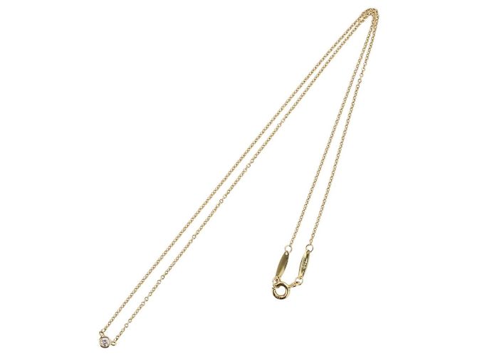 Elsa Peretti Collana di diamanti By the Yard Tiffany & Co. 750 K18 D'oro - vista 14