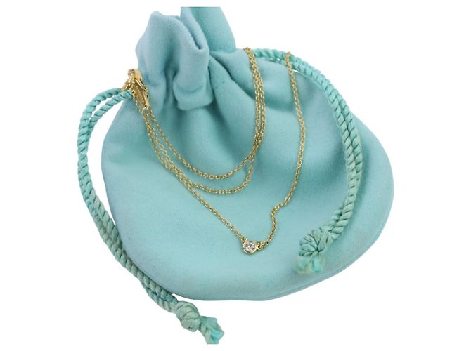 Elsa Peretti Collana di diamanti By the Yard Tiffany & Co. 750 K18 D'oro - vista 15