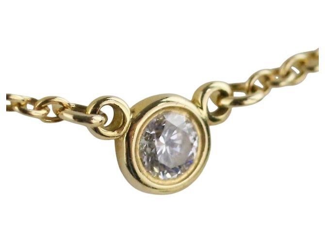 Elsa Peretti Collana di diamanti By the Yard Tiffany & Co. 750 K18 D'oro - vista 3