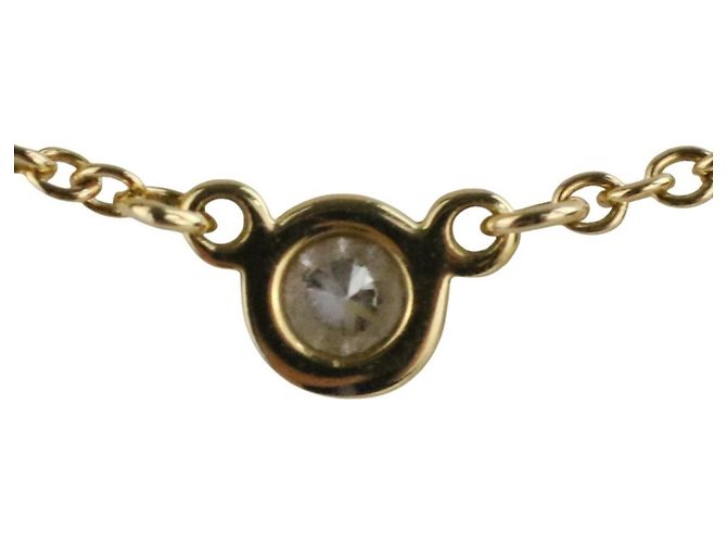 Elsa Peretti Collana di diamanti By the Yard Tiffany & Co. 750 K18 D'oro - vista 4