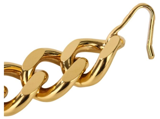 Chanel Vintage Coco Mark Münz-Kettengürtel Golden - Ansicht 15
