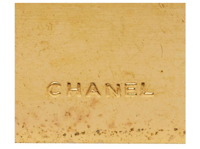 Spilla Logo Placcata Oro Chanel D'oro - vista 3