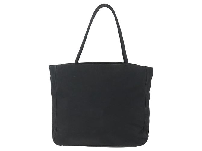 Prada Vintage Tote Tessuto Nero - vista 2