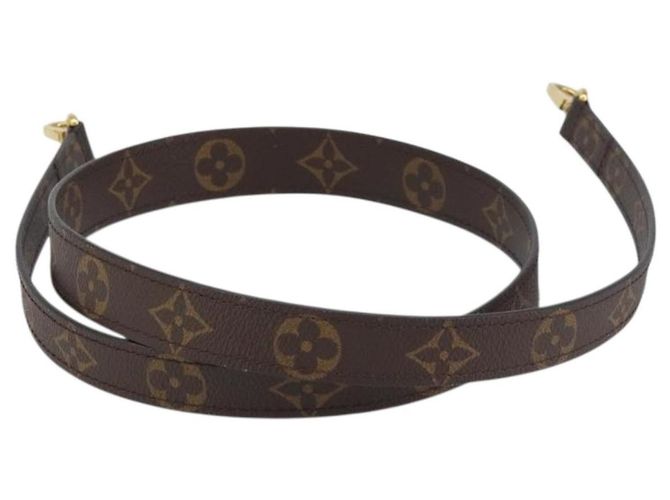 Cinghia a Spalla Montaigne in Tela Monogram Louis Vuitton Marrone - vista 2