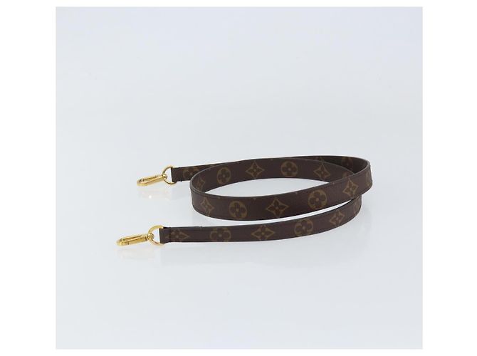 Cinghia a Spalla Montaigne in Tela Monogram Louis Vuitton Marrone - vista 4