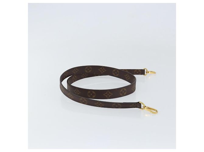 Cinghia a Spalla Montaigne in Tela Monogram Louis Vuitton Marrone - vista 5