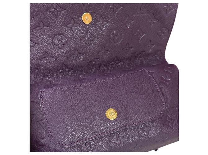 Borsa Clutch Monogram Empreinte Petillante di Louis Vuitton Multicolore Porpora - vista 11