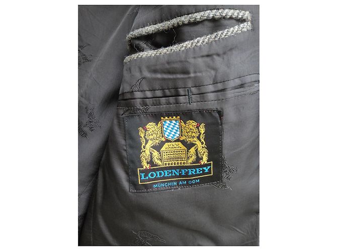 Burberry Tweedjacke Grau - Ansicht 5