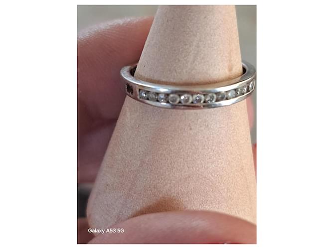 Autre Marque TOUS - Classico. DIAMANTRING. EHEBAND Weiß - Ansicht 2