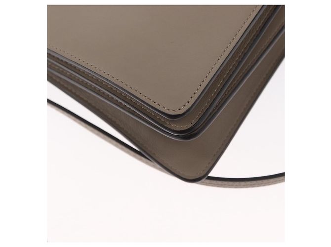 Chloé Borsa a Spalla Chloe Fay in Pelle Scamosciata Beige Oro Auth BA9070 - vista 12