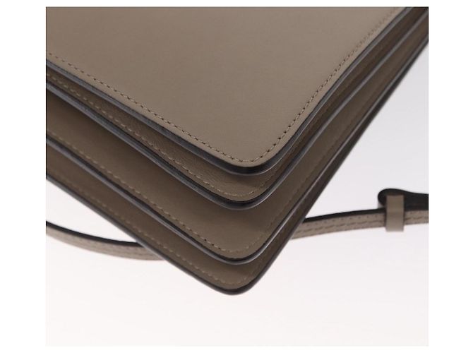 Chloé Borsa a Spalla Chloe Fay in Pelle Scamosciata Beige Oro Auth BA9070 - vista 13