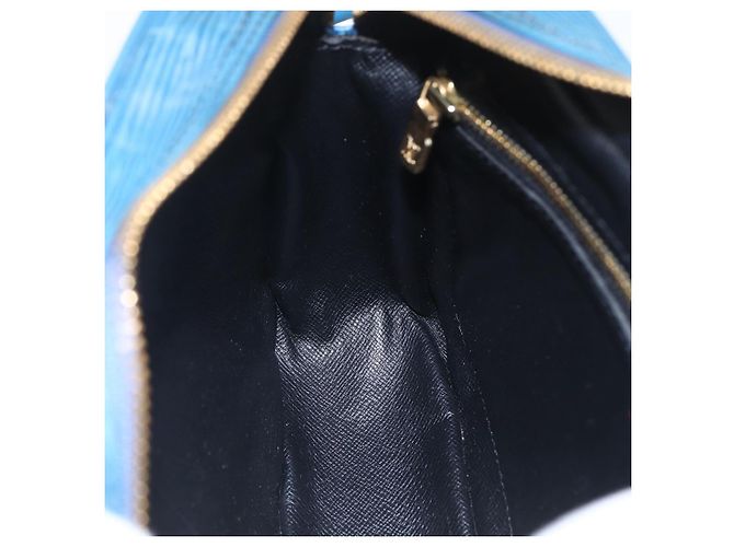 LOUIS VUITTON Borsa a Spalla Epi Trocadero 23 Blu M52305 LV Auth 160666 - vista 22