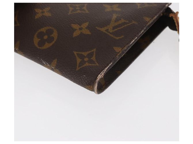 Bucket LOUIS VUITTON Monogramma Secchiello GM Pochette Accessorio LV Auth 157730 - vista 14