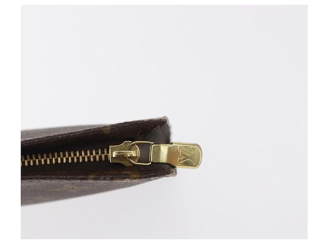 Bucket LOUIS VUITTON Monogramma Secchiello GM Pochette Accessorio LV Auth 157730 - vista 9