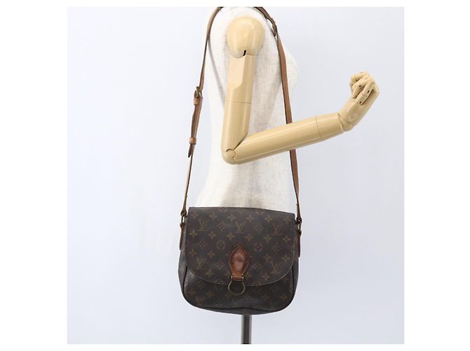 LOUIS VUITTON Borsa a Spalla Monogram Saint Cloud GM M51242 LV Auth 157348 Monogramma - vista 26