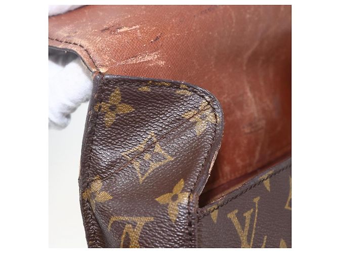 LOUIS VUITTON Borsa a Spalla Monogram Saint Cloud GM M51242 LV Auth 157348 Monogramma - vista 9