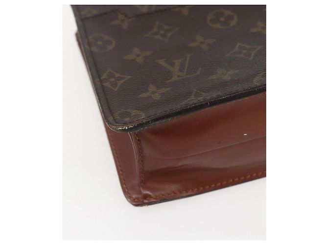LOUIS VUITTON Pochette Masculina Monogram Bolsa de Mão M51795 LV Auth bs31927 Monograma - vista 14