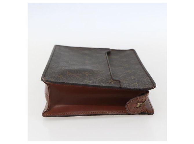LOUIS VUITTON Pochette Masculina Monogram Bolsa de Mão M51795 LV Auth bs31927 Monograma - vista 4