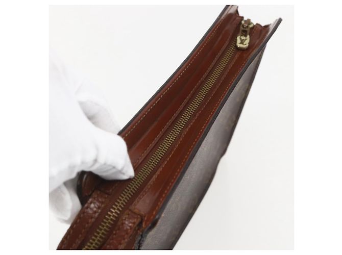 LOUIS VUITTON Pochette Masculina Monogram Bolsa de Mão M51795 LV Auth bs31927 Monograma - vista 5