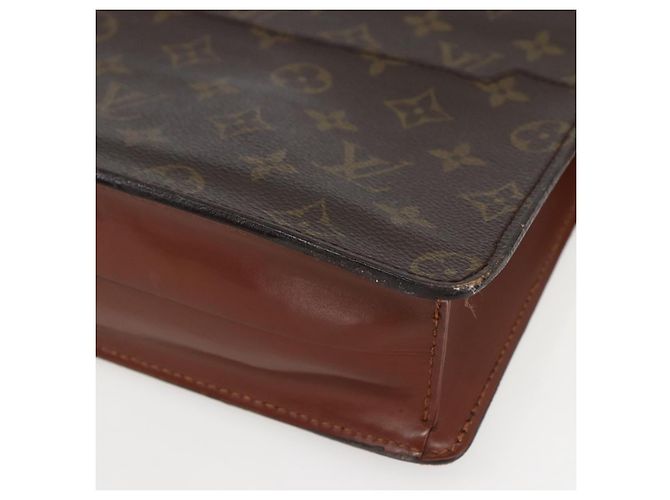 LOUIS VUITTON Pochette Masculina Monogram Bolsa de Mão M51795 LV Auth bs31927 Monograma - vista 7