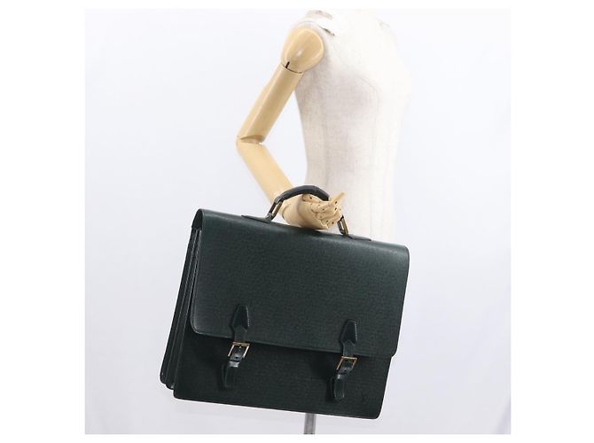 LOUIS VUITTON Borsa da lavoro Taiga Tashkent Épicea M30084 LV Auth bs32030 - vista 29