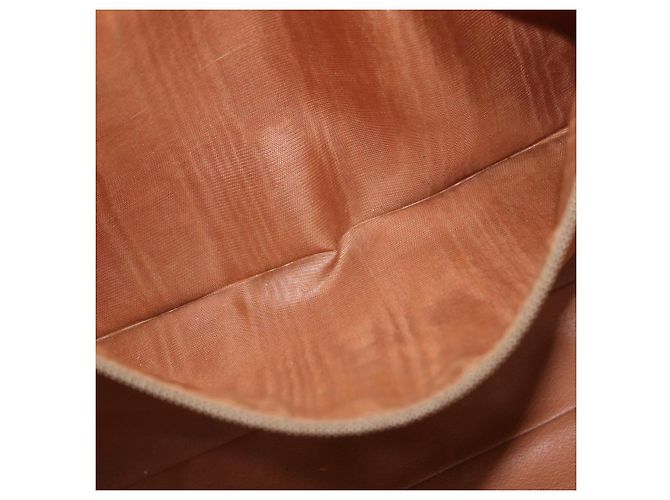 Céline Borsa da lavoro in tela Macadam CELINE PVC marrone oro Auth bs31835 D'oro - vista 11