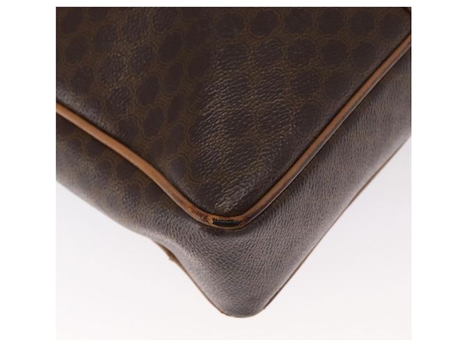 Céline Borsa da lavoro in tela Macadam CELINE PVC marrone oro Auth bs31835 D'oro - vista 15