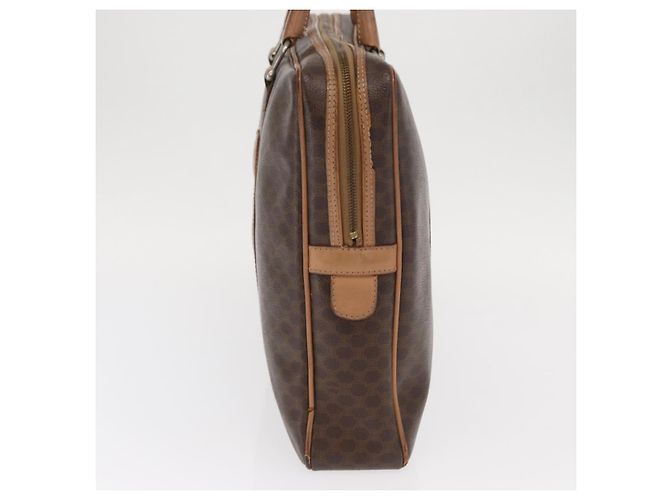Céline Borsa da lavoro in tela Macadam CELINE PVC marrone oro Auth bs31835 D'oro - vista 3