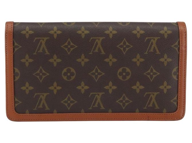LOUIS VUITTON Pochette Dam PM Monogram Borsa Clutch M51812 LV Auth 158259 Monogramma - vista 2