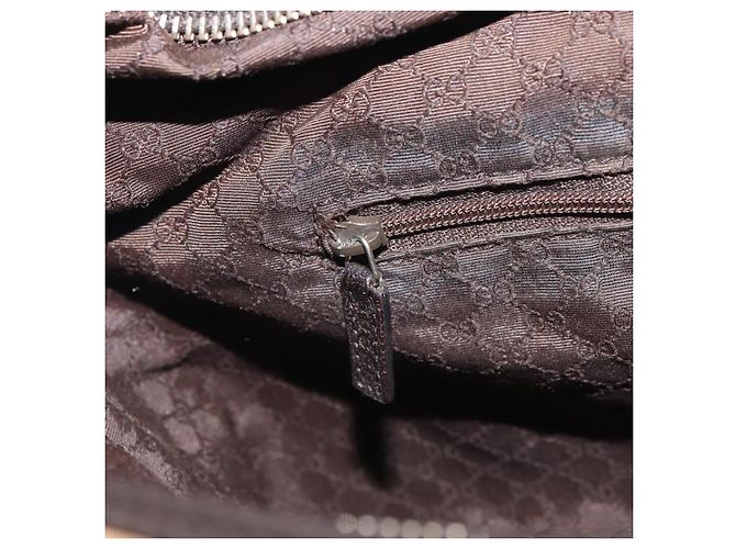 Gucci Borsa a Spalla Web Sherry Line in Tela Beige Oro 001 4288 Auth ep12486 D'oro - vista 20
