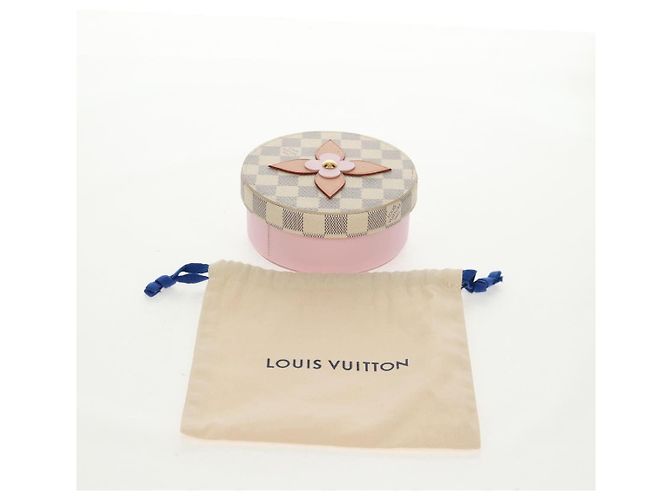 LOUIS VUITTON Monogram Damier Azur BoiteEugenie MM GI0378 LV Auth 159616M - vue 12