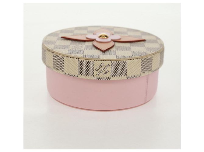 LOUIS VUITTON Monogram Damier Azur BoiteEugenie MM GI0378 LV Auth 159616M - vue 4