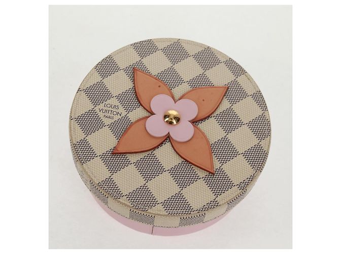 LOUIS VUITTON Monogram Damier Azur BoiteEugenie MM GI0378 LV Auth 159616M - vue 5