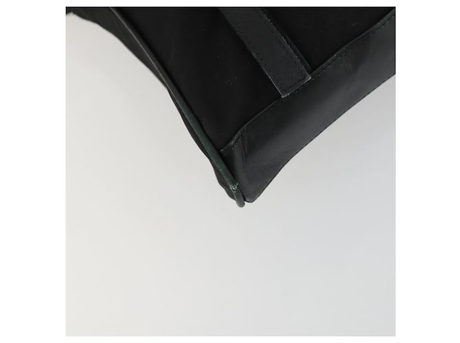 Borsa da lavoro Gianni Versace in nylon e pelle 2 in 1 nera e argento autentica bs31565 Nero - vista 17