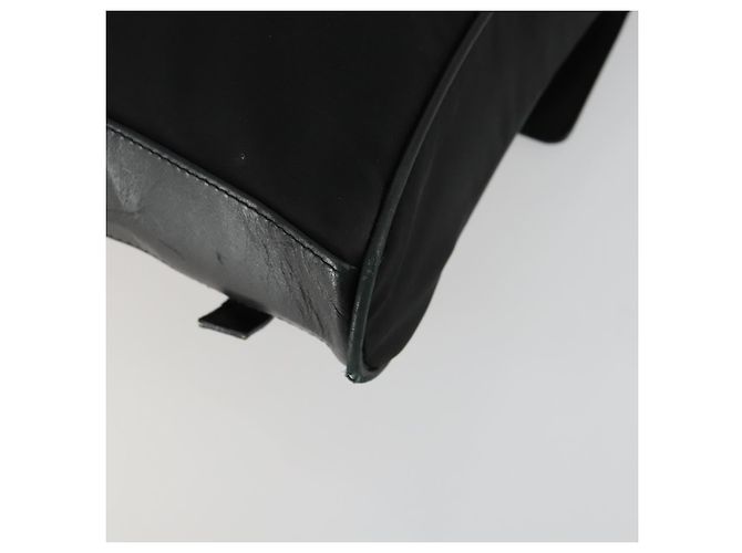 Borsa da lavoro Gianni Versace in nylon e pelle 2 in 1 nera e argento autentica bs31565 Nero - vista 18