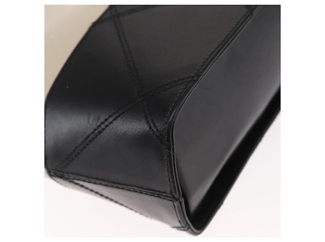 Borsa a spalla a catena Salvatore Ferragamo in pelle bianca nera oro Auth bs31765 Nero Bianco D'oro - vista 10