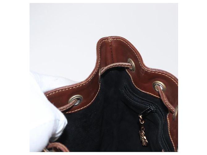 Borsa a Spalla in Pelle Nera e Oro GUCCI 001 904 0791 Auth 160619 Nero D'oro - vista 19
