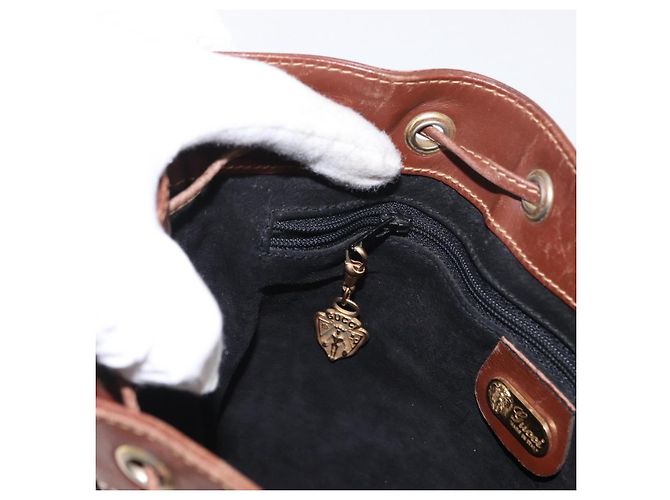 Borsa a Spalla in Pelle Nera e Oro GUCCI 001 904 0791 Auth 160619 Nero D'oro - vista 20