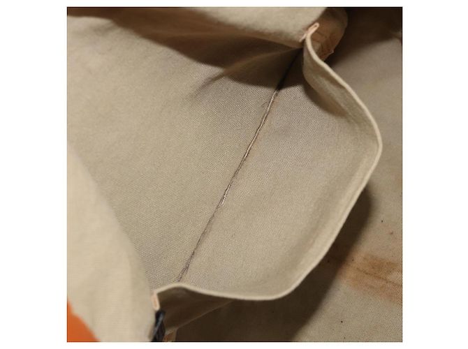 Tote Bag aus Canvas Beige Silber SAINT LAURENT 203820 Auth 160733 - Ansicht 21